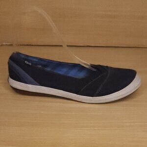 Keds Womens Navy Blue Slip On Shoes 7